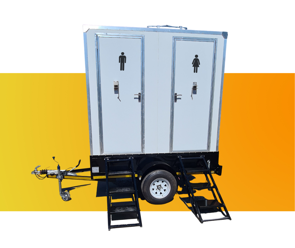 Male and Female toilet Trailer