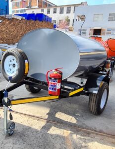Stainless Steel Bowser Tanker Trailer