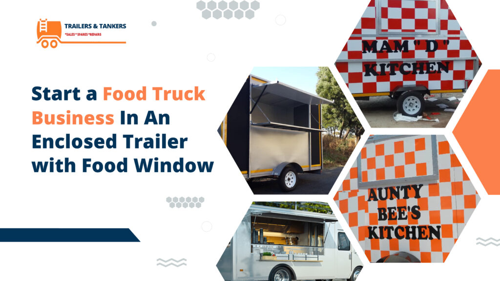Enclosed Trailer With Food Window