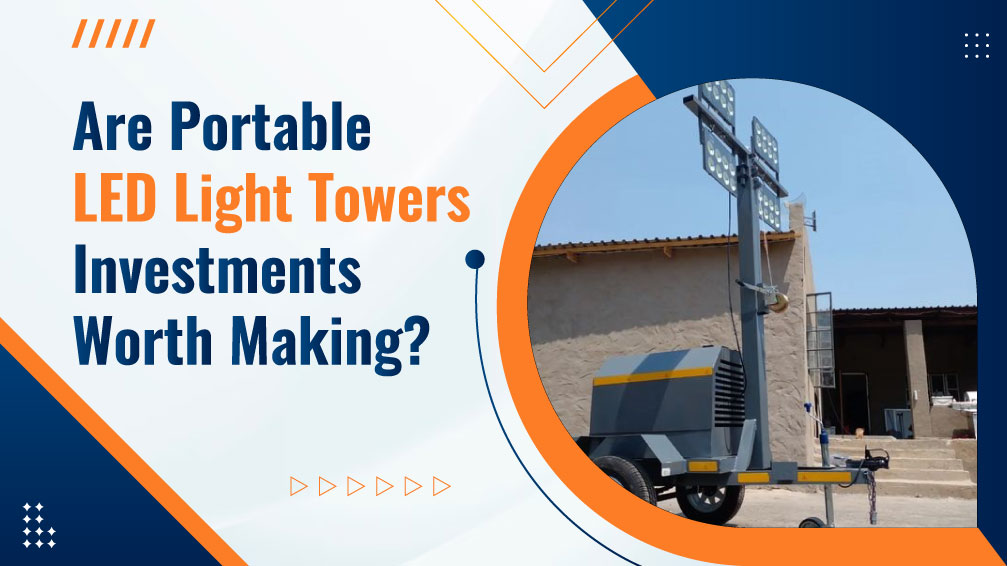 Portable Led Light Towers For Sale