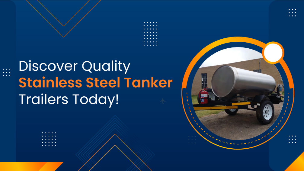 Stainless Steel Tanker Trailers For Sale