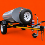 1000 Litre Mild Steel Fuel Bowser Trailer