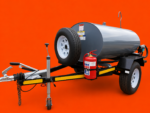 1000 Litre Mild Steel Fuel Bowser Trailer - Image 6