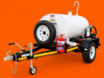 1000 Litre Mild Steel Fuel Bowser Trailer - Image 2
