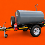 1500 Litre Mild Steel Fuel Bowser Trailer