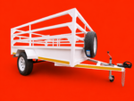 2 Meter Cargo trailer  Non-Braked 13" 750 KG GWM - Image 3