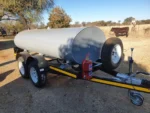 2000 Liter Trailer Mild steel or Stainless