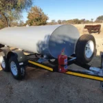 2000 Liter Trailer Mild steel or Stainless