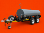 2000 Litre Steel Diesel Bowser Trailer – 2500kg GVM Heavy-Duty Fuel Bowser
