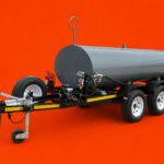 2000 Litre Steel Diesel Bowser Trailer – 2500kg GVM Heavy-Duty Fuel Bowser