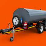 2500 Litre Mild Steel Fuel Bowser Trailer – Heavy-Duty Diesel Bowser for Sale