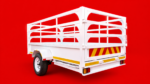 3 Meter trailer Non-Braked 14" WHEELS  750KG GWM - Image 5