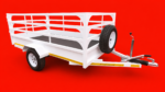 3 Meter trailer Non-Braked 14" WHEELS  750KG GWM - Image 3