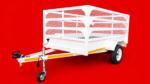 3 Meter trailer Non-Braked 14" WHEELS  750KG GWM