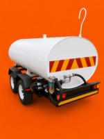 3000 Litre Steel Diesel Bowser Trailer – 3000kg GVM Heavy-Duty Fuel Bowser