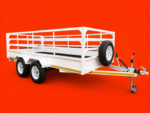 4 Metre Double Axle Open Cargo Trailer  3000 KGS GWM - Image 4