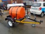 500 liter plastic bowser tanker trailer