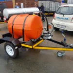 500 liter plastic bowser tanker trailer