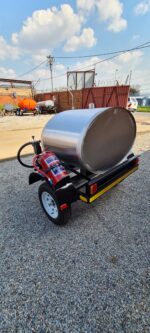 500 liter stainless steel bowser tanker trailer - Image 6