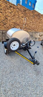 500 liter stainless steel bowser tanker trailer - Image 3