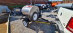 500 liter stainless steel bowser tanker trailer - Image 4