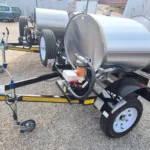 500 liter stainless steel bowser tanker trailer