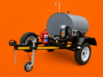 500 Litre Mild Steel Fuel Bowser Trailer
