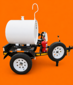 500 liter stainless steel bowser tanker trailer