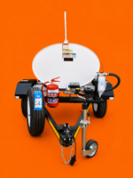 500 liter stainless steel bowser tanker trailer - Image 3
