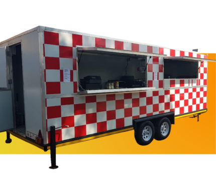 Large Food Trailer (Twin Axle Trailer)