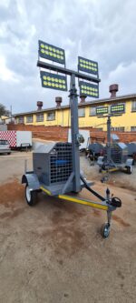 Mobile Light Tower Trailer – 5.5kVA Diesel Generator | 7–8 Meter Mast - Image 13