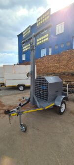 Mobile Light Tower Trailer – 5.5kVA Diesel Generator | 7–8 Meter Mast - Image 19
