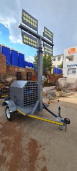 Mobile Light Tower Trailer – 5.5kVA Diesel Generator | 7–8 Meter Mast - Image 21