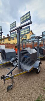 Mobile Light Tower Trailer – 5.5kVA Diesel Generator | 7–8 Meter Mast - Image 26