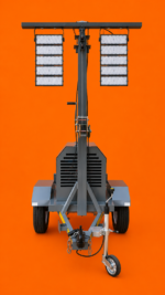 Mobile Light Tower Trailer – 5.5kVA Diesel Generator | 7–8 Meter Mast - Image 2