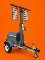 Mobile Light Tower Trailer – 5.5kVA Diesel Generator | 7–8 Meter Mast