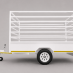 3 Meter Heavy -Duty Animal Trailer – 1500kg GVM Braked Single Axle Trailer