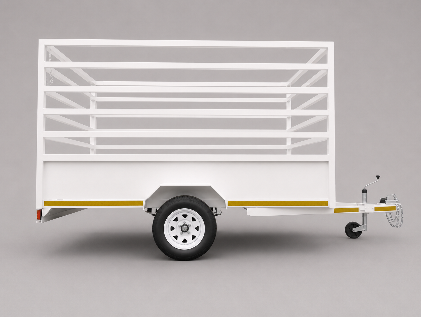 3 Metre Livestock / Animal Trailer – Heavy-Duty Single Axle Non-Braked Trailer