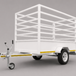 4 Meter Heavy-Duty Animal Trailer – 1500kg GVM Singel Axle Braked Livestock Trailer