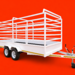 5 Meter Heavy-Duty Animal Trailer | 3000kg GVM Tandem Axle Braked Livestock Trailer for Cattle, Sheep, Goats & Farm Transport